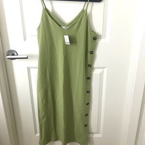 NWT Urban Outfitters Avocado Dress w/ Side Buttons